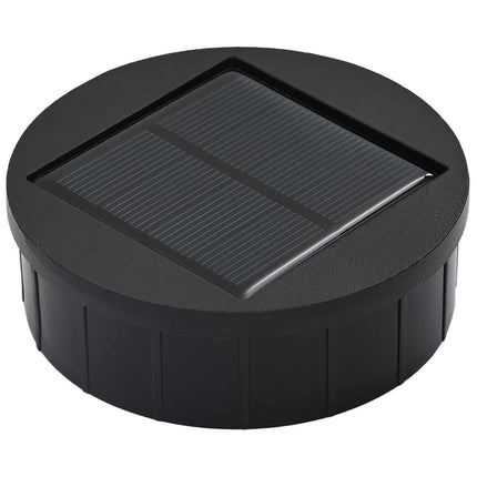 Solar LED sti lys 2 pcs Hvid Koldvalset Stål