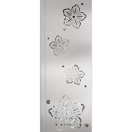 Solar LED sti lys 2 pcs Sølv Rustfrit stål