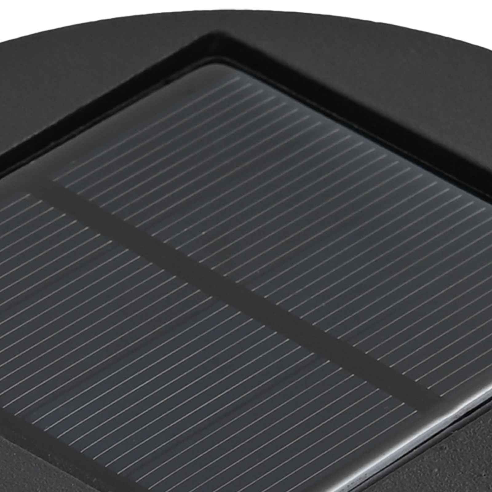 Solar LED sti lys 2 pcs Hvid Koldvalset Stål