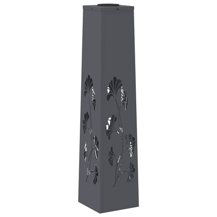 Solar LED sti lys 2 stk. Varm hvid 18 x 18 x 80 cm