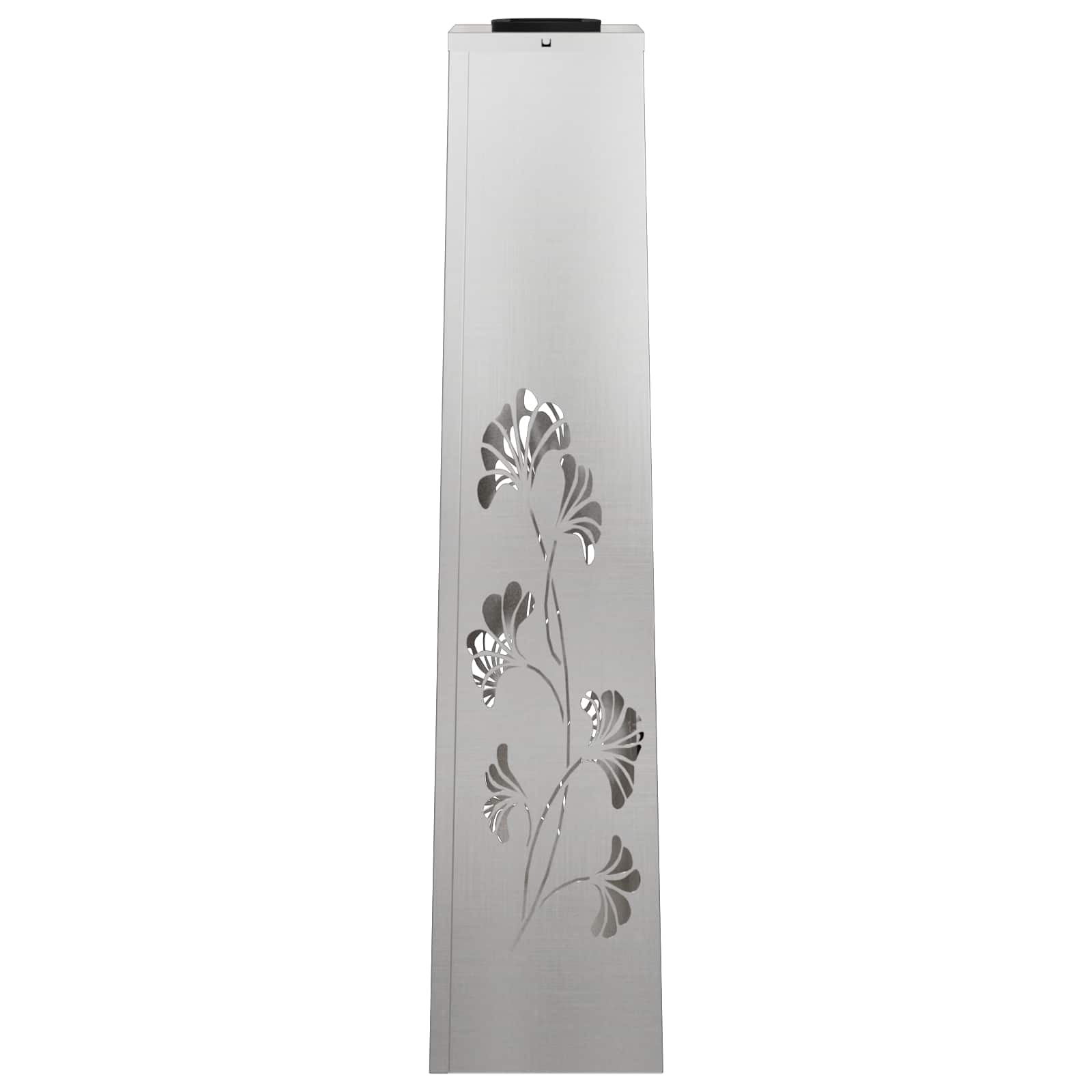 Solar LED sti lys 2 pcs Sølv Rustfrit stål
