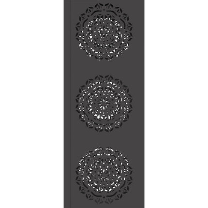 Solar LED sti lys 2 stk. Varm hvid 18 x 18 x 50 cm