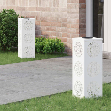 Solar LED sti lys 2 stk. Varm hvid 18 x 18 x 50 cm