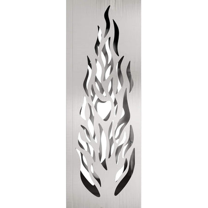 Solar LED sti lys 2 pcs Sølv Rustfrit stål