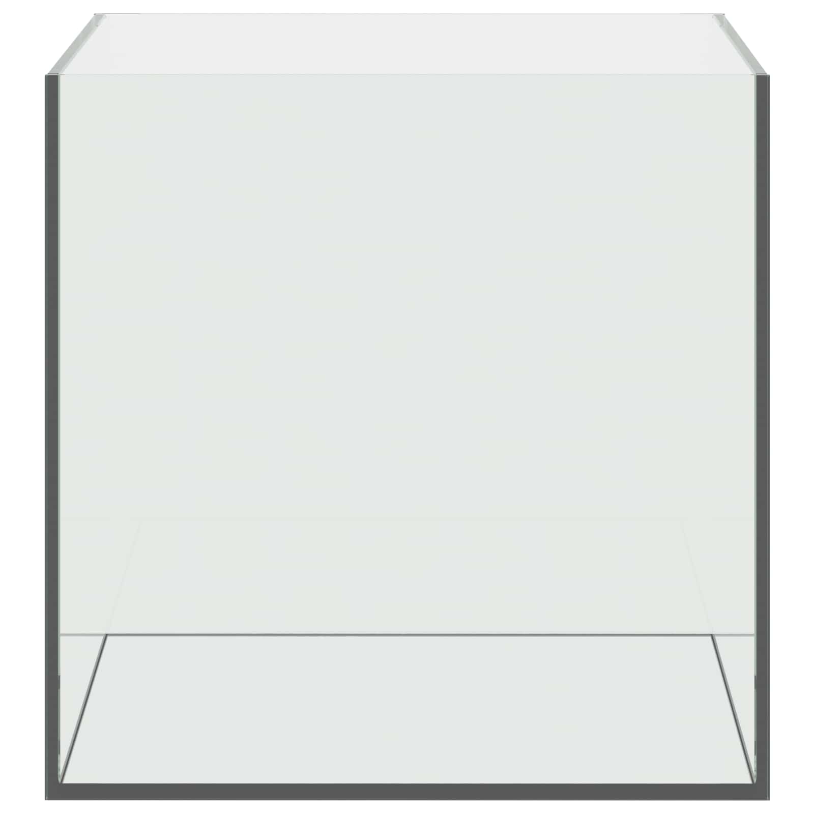 Akvarium med opbevaring Transparent 30 x 30 x 30 cm Glas