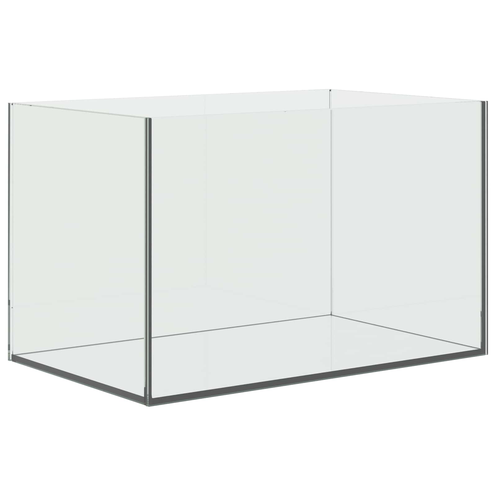 Akvarium med opbevaring Transparent 40 x 25 x 25 cm Glas