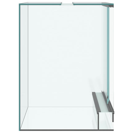 Terrarium med opbevaring Transparent 30 x 30 x 40 cm Glas