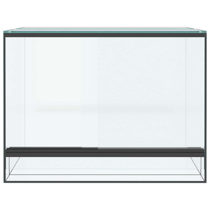 Terrarium med opbevaring Transparent 40 x 30 x 30 cm Glas