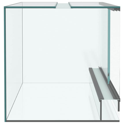 Terrarium med opbevaring Transparent 40 x 30 x 30 cm Glas