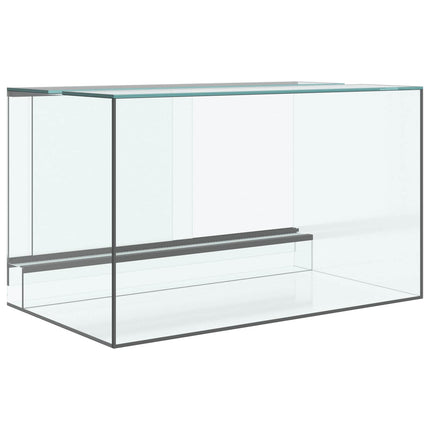 Terrarium med opbevaring Transparent 50 x 30 x 30 cm Glas