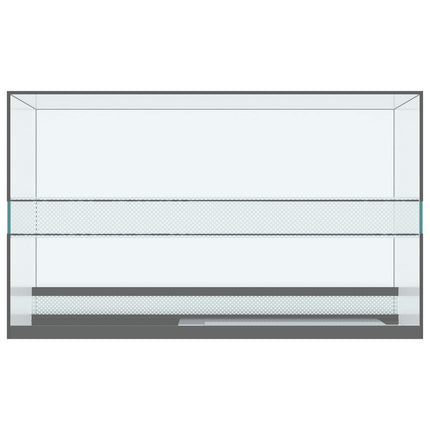 Terrarium med opbevaring Transparent 50 x 30 x 30 cm Glas