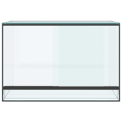 Terrarium med opbevaring Transparent 60 x 40 x 40 cm Glas