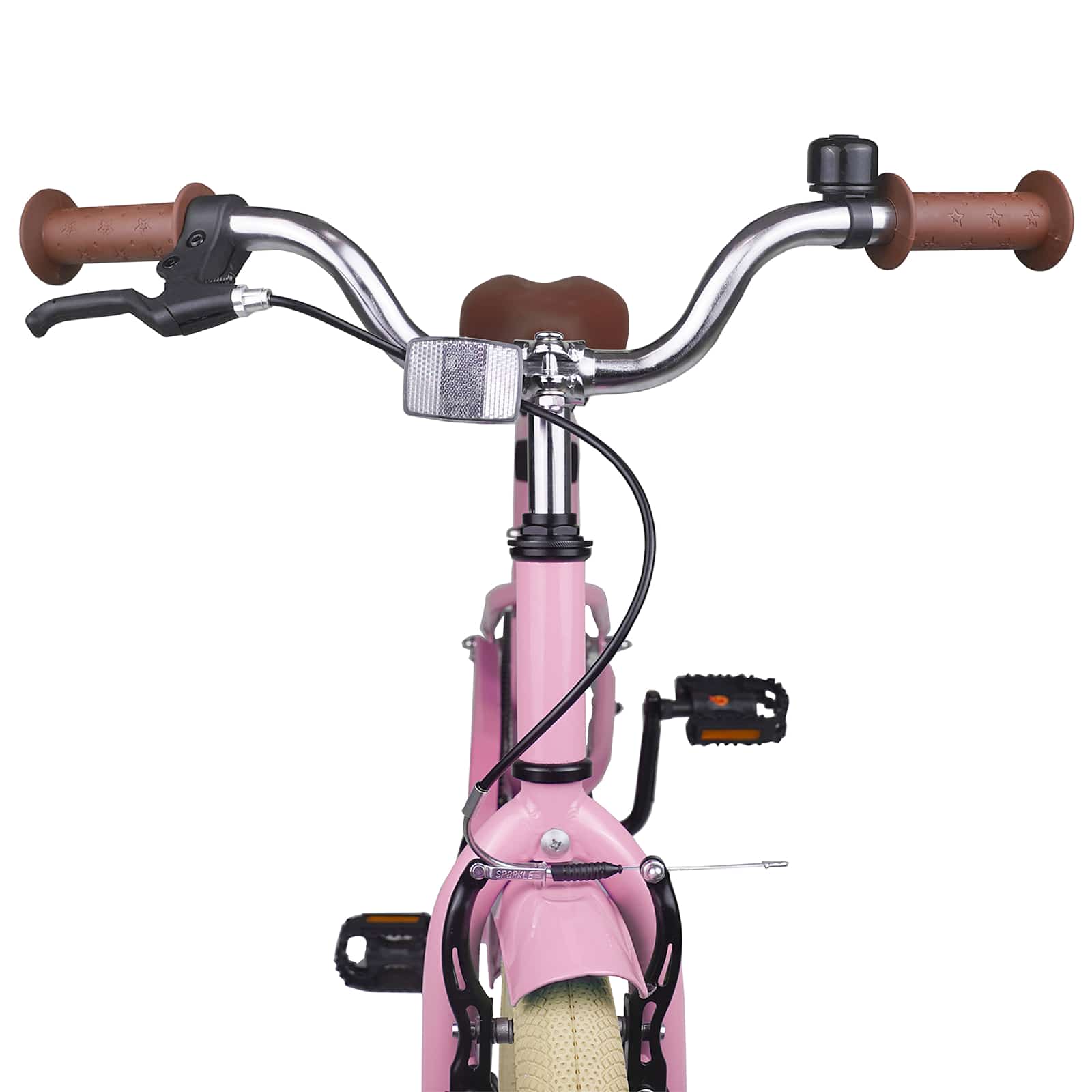Børnecykel 22 tommer til 7-12 år gammel Lys pink