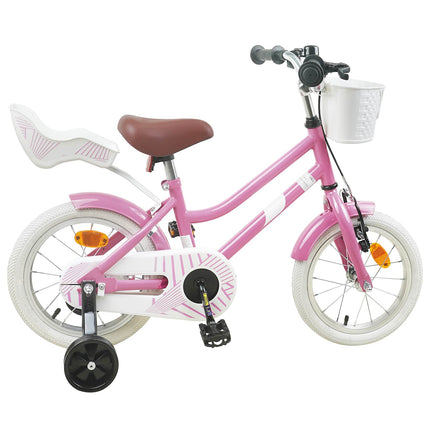Børnecykel 12 tommer til 2-4 år gamle Lys pink