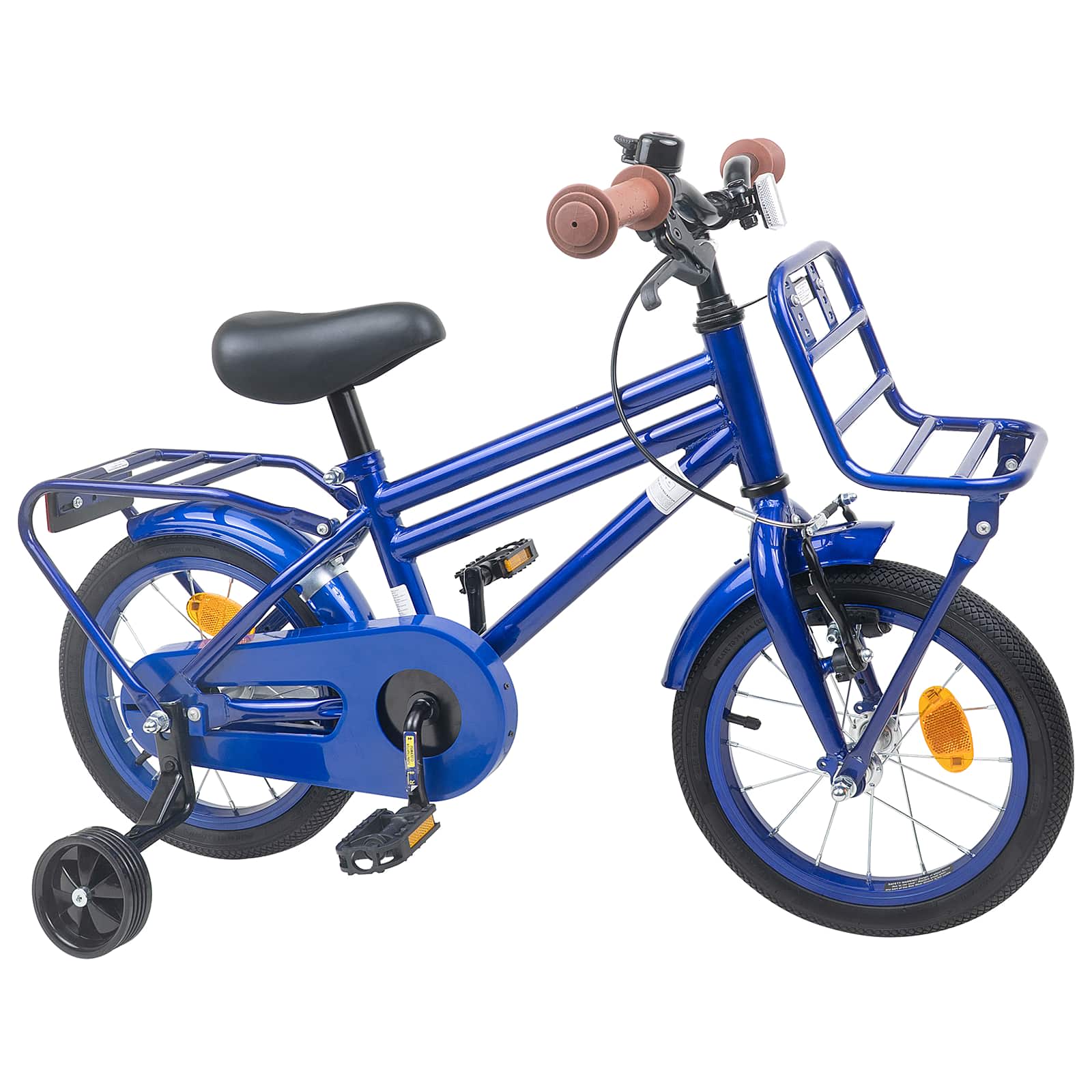 Børnecykel 12 tommer til 2-4 år gamle Mørk blå