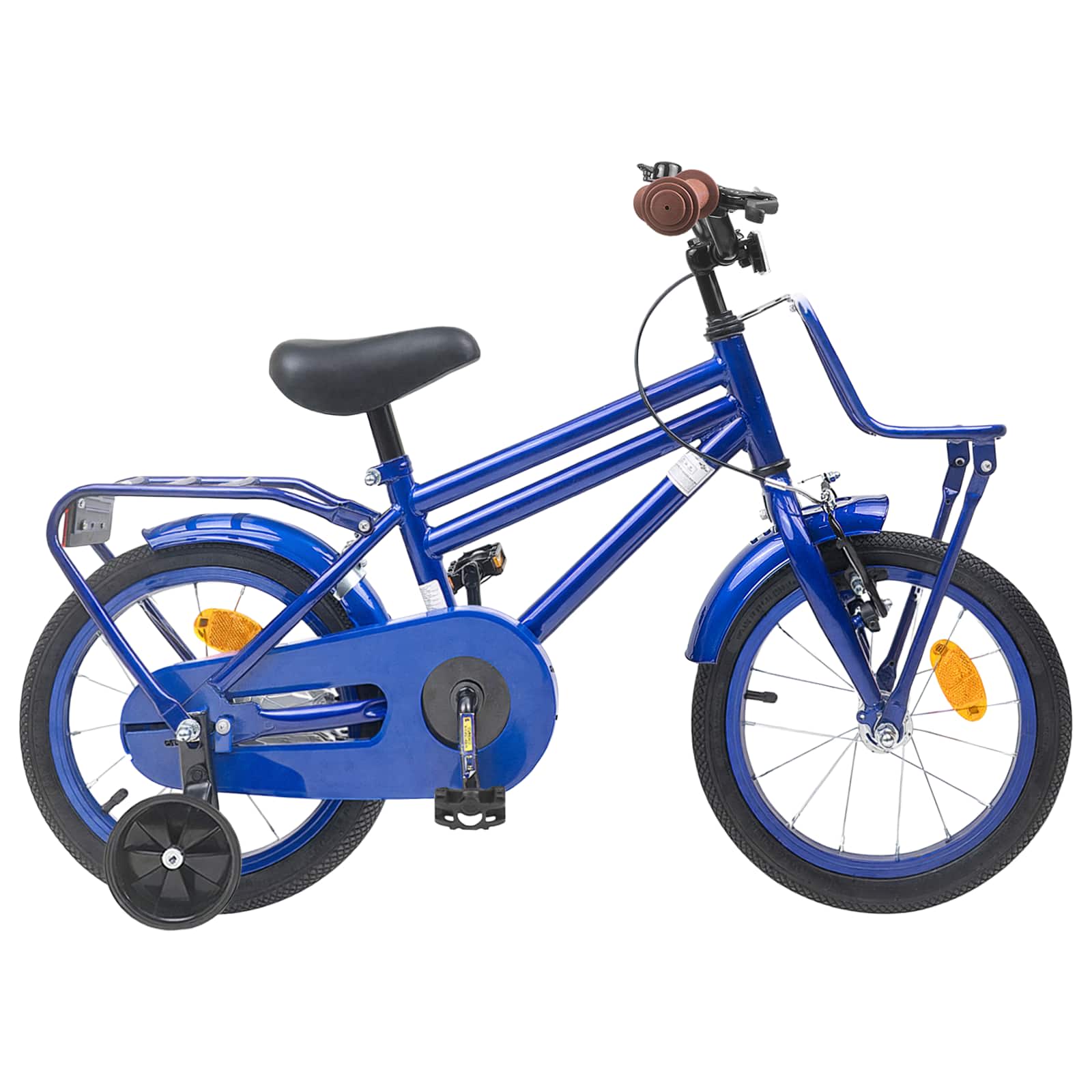 Børnecykel 12 tommer til 2-4 år gamle Mørk blå