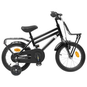 Børnecykel 12 tommer til 2-4 år gamle Sort