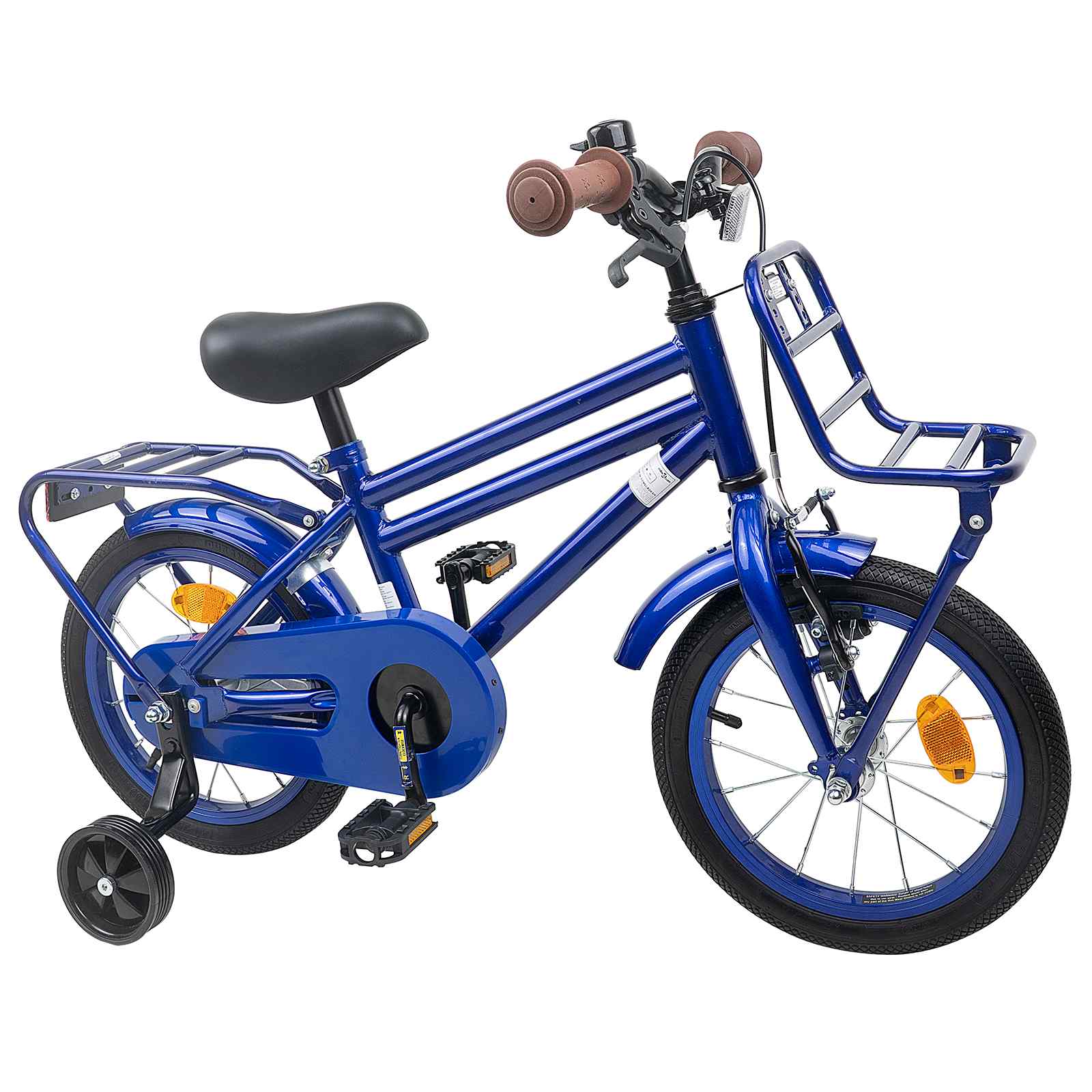 Børnecykel 12 tommer til 2-4 år gamle Mørk blå