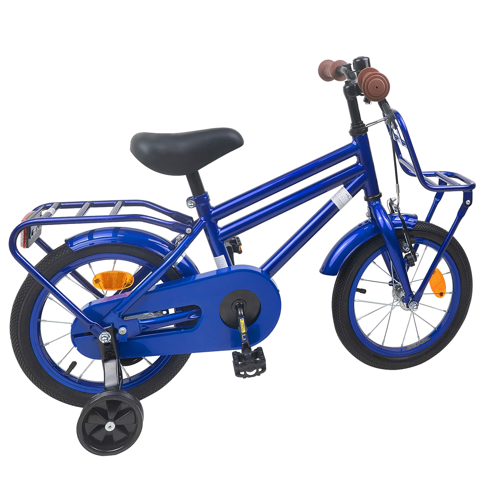 Børnecykel 12 tommer til 2-4 år gamle Mørk blå