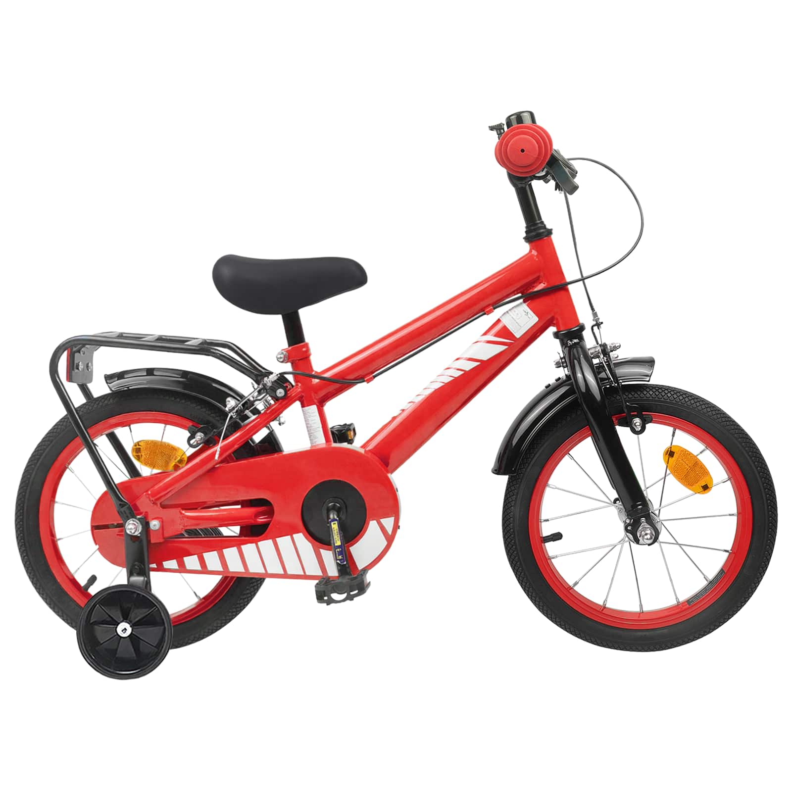 Børnecykel 12 tommer til 2-4 år gamle Rød