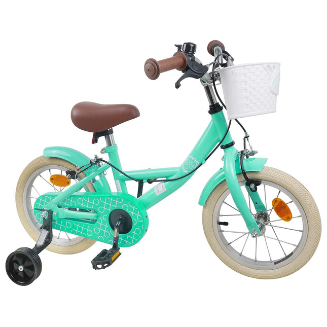 Børnecykel 12 tommer til 2-4 år gamle Havgrøn