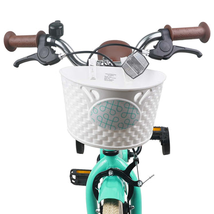 Børnecykel 16 tommer til 4-6 år gamle Havgrøn