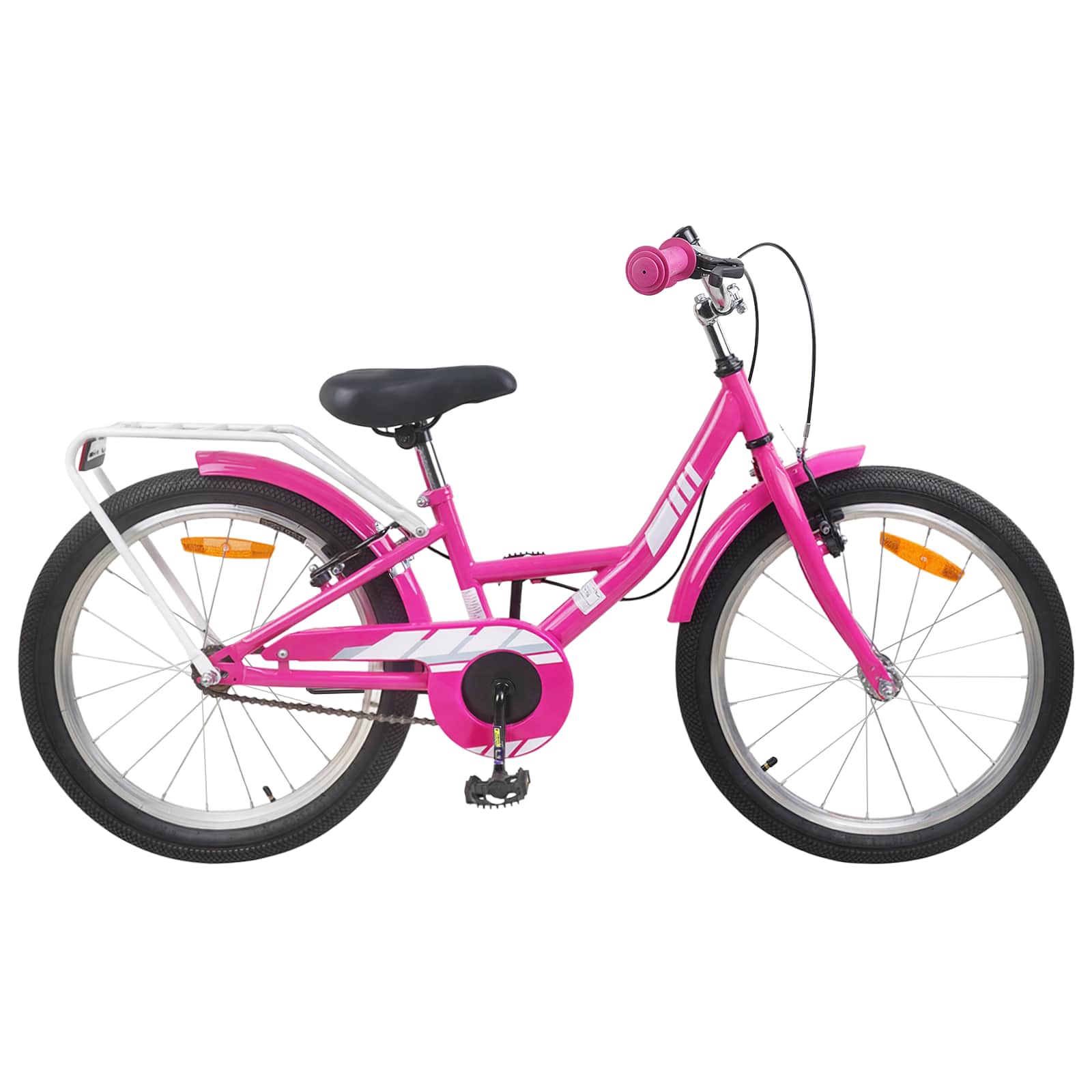 vidaXL Børnecykel - 20 tommer - Pink