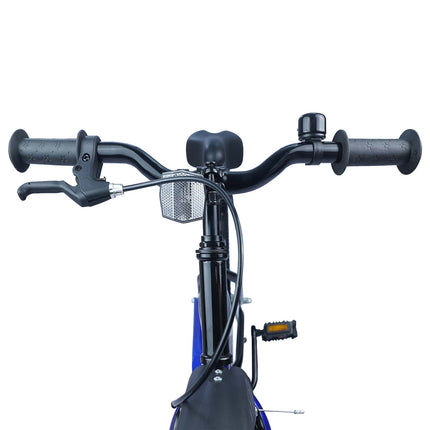 Børnecykel 20 tommer til børn i alderen 6-11 år Sort