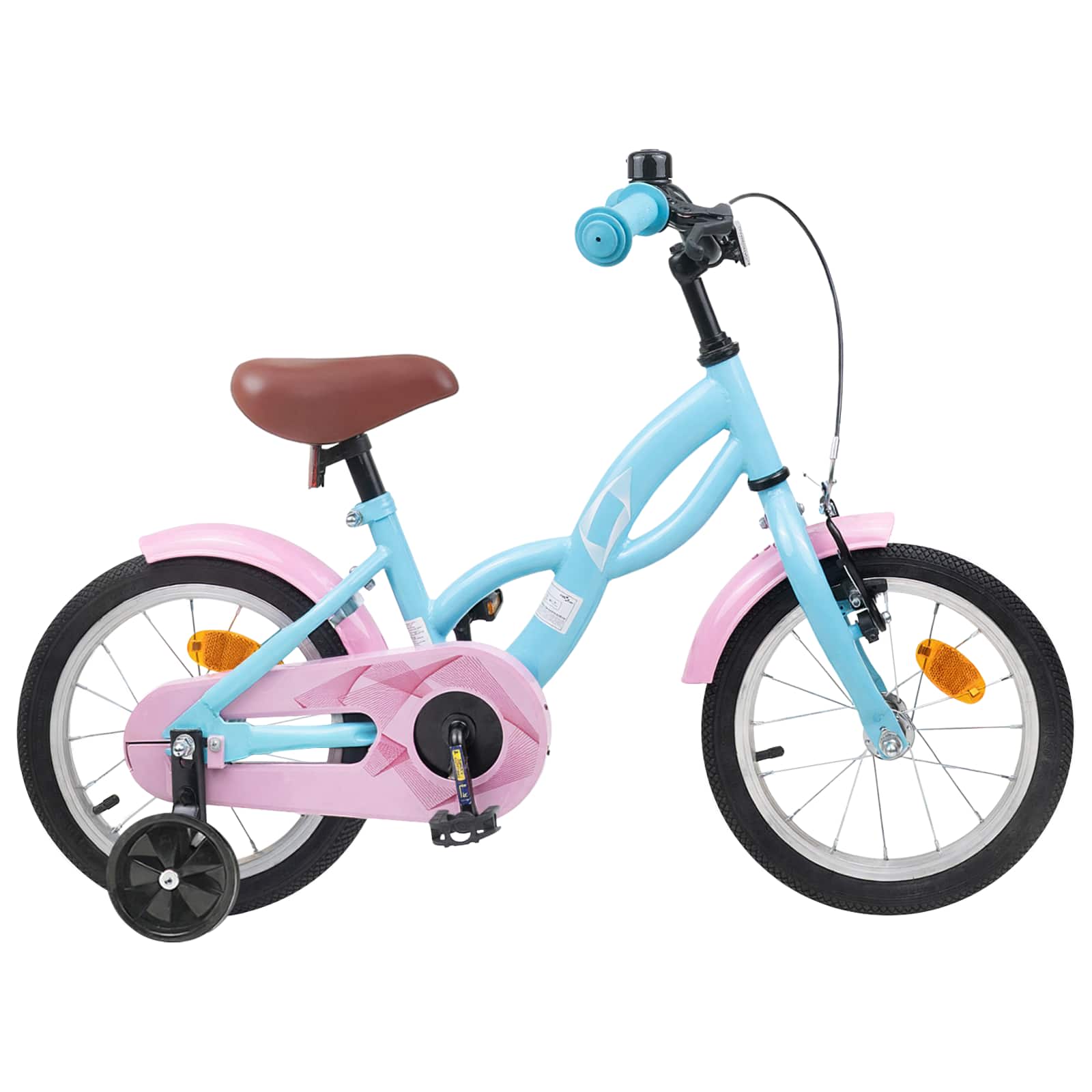 Børnecykel 12 tommer til 2-4 år gamle Lys blå