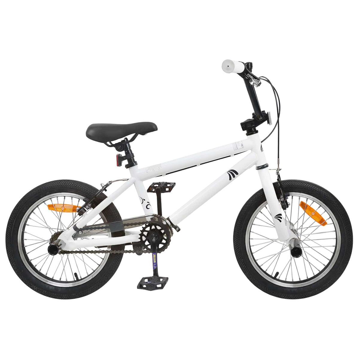 vidaXL BMX Cykel 20 tommer for over 9 år gammel Hvid