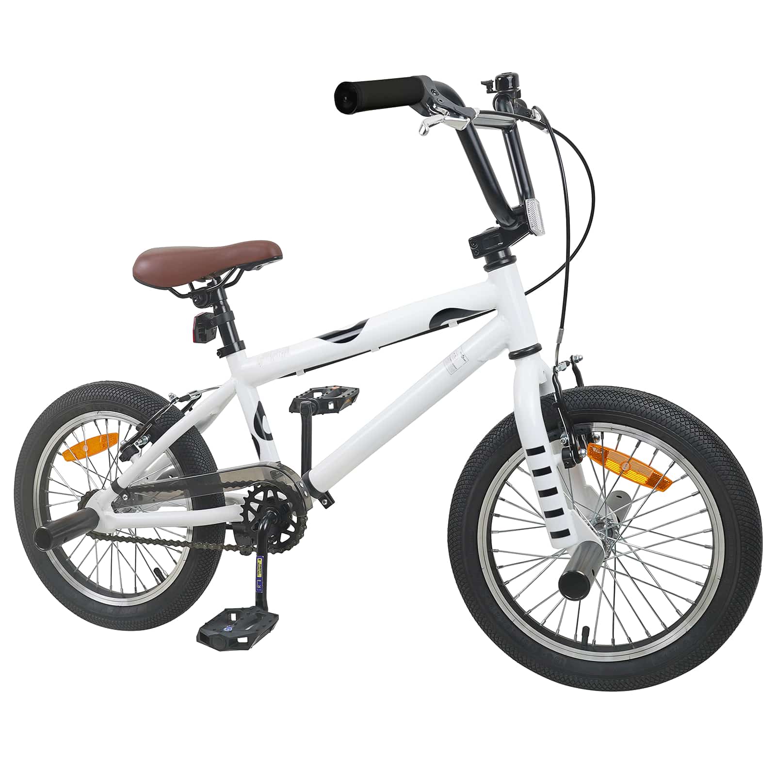 BMX Cykel 16 tommer til 5-8 år gamle Hvid