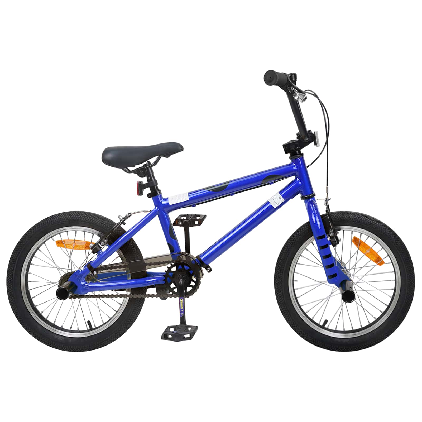 BMX Cykel 16 tommer til 5-8 år gamle Mørk blå