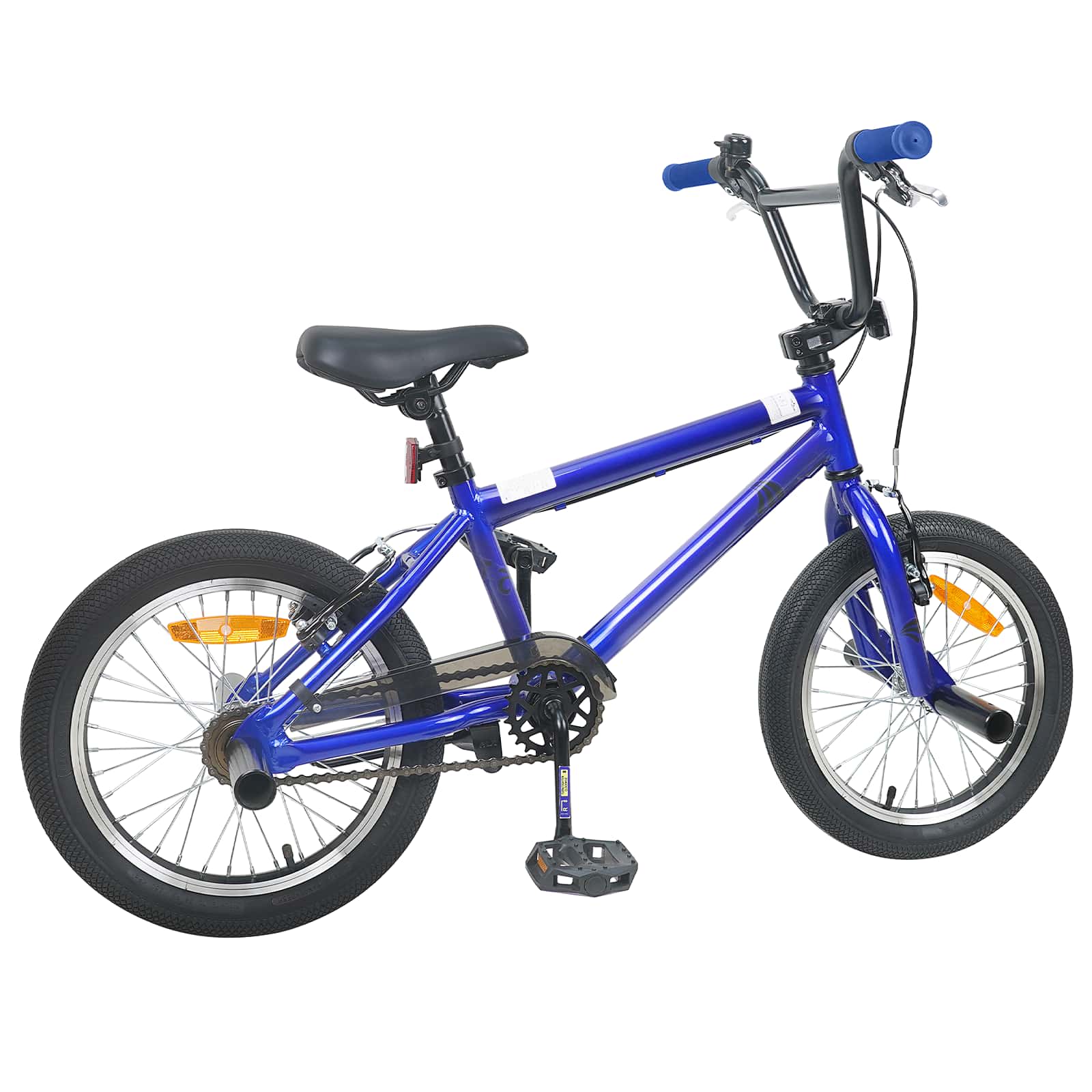 BMX Cykel 18 tommer til 7-10 år gamle Mørk blå
