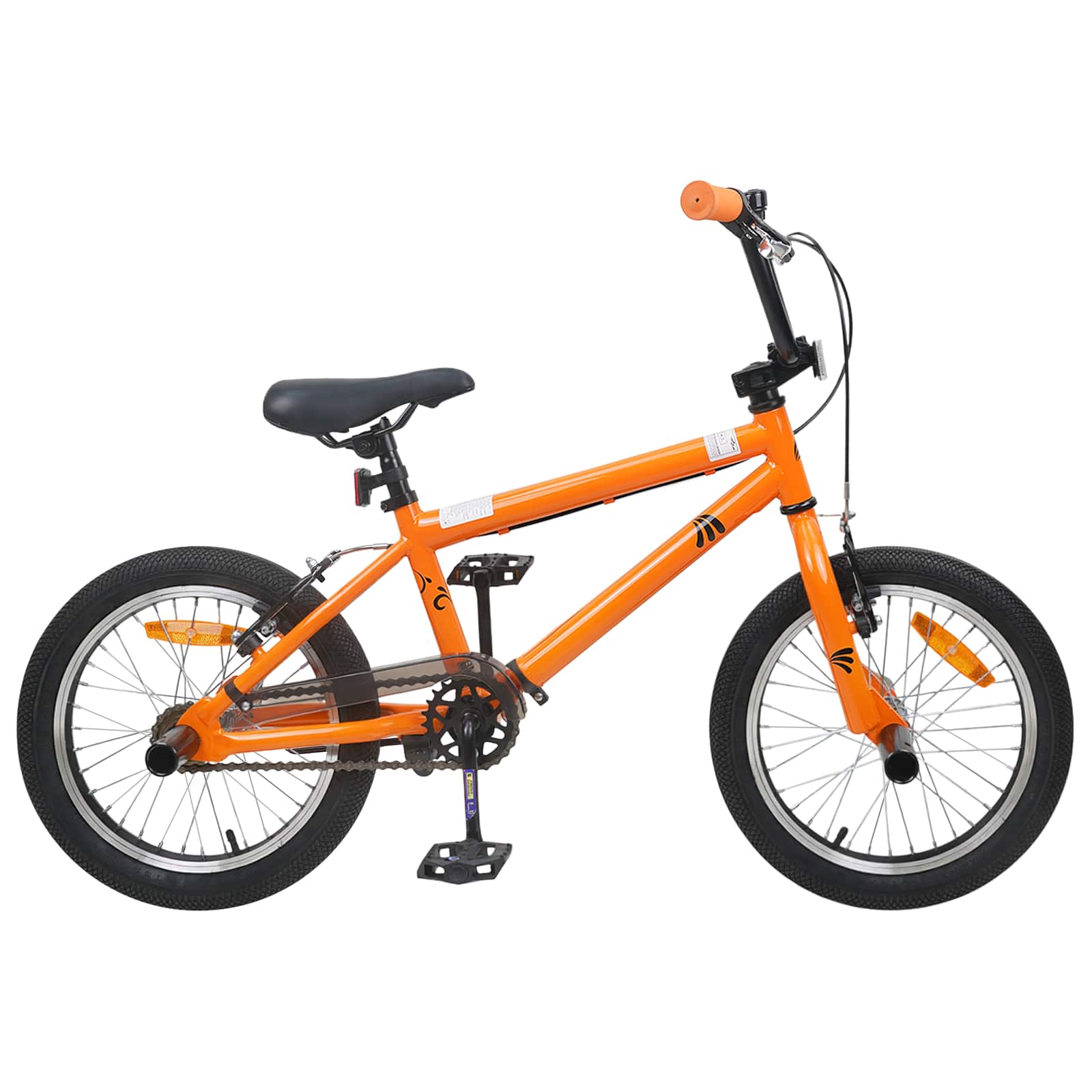 vidaXL BMX Cykel - Børnecykel - 18 tommer - Orange vidaXL BMX Cykel - Børnecykel - 18 tommer - Orange