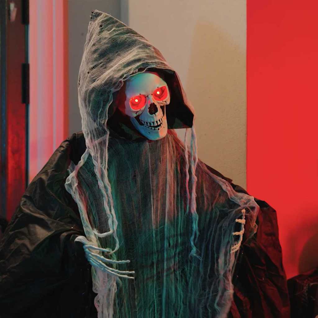 Halloween Grim Reaper Sort 60 x 60 x 155 cm Polyester