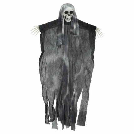 Halloween Hængende Spøgelse 3 pcs Sort 66 x 110 cm Polyester