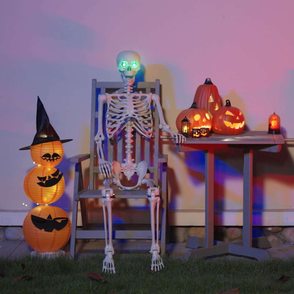 Halloween Skelet Hvid 155 x 38.5 cm Plastik
