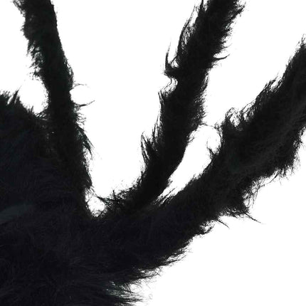 Halloween Edderkop Dekoration 3 pcs Sort 200 cm