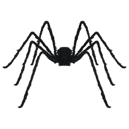 Halloween Edderkop Dekoration 3 pcs Sort 200 cm