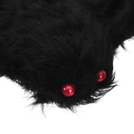 Halloween Edderkop Dekoration 3 pcs Sort 150 cm