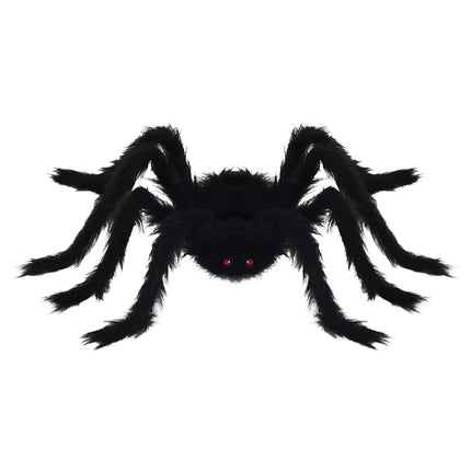 Halloween Edderkop Dekoration 6 pcs Sort 75 cm