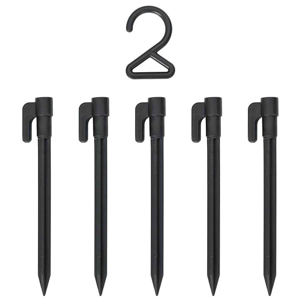 Halloween edderkoppedekoration med spidser 2 pcs Sort og hvid