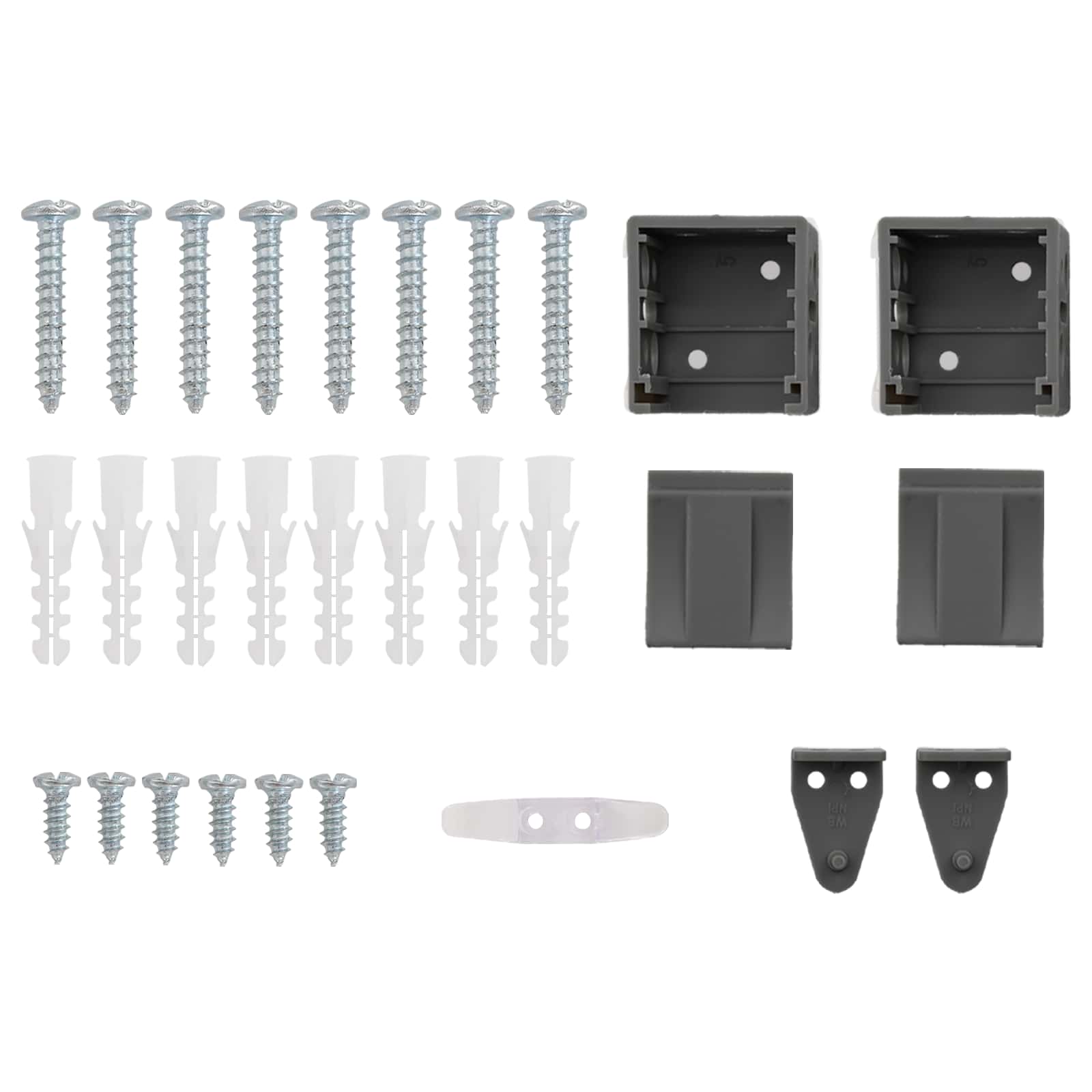 Persienner Indstillelig Sølvgrå 213 x 50 cm PVC