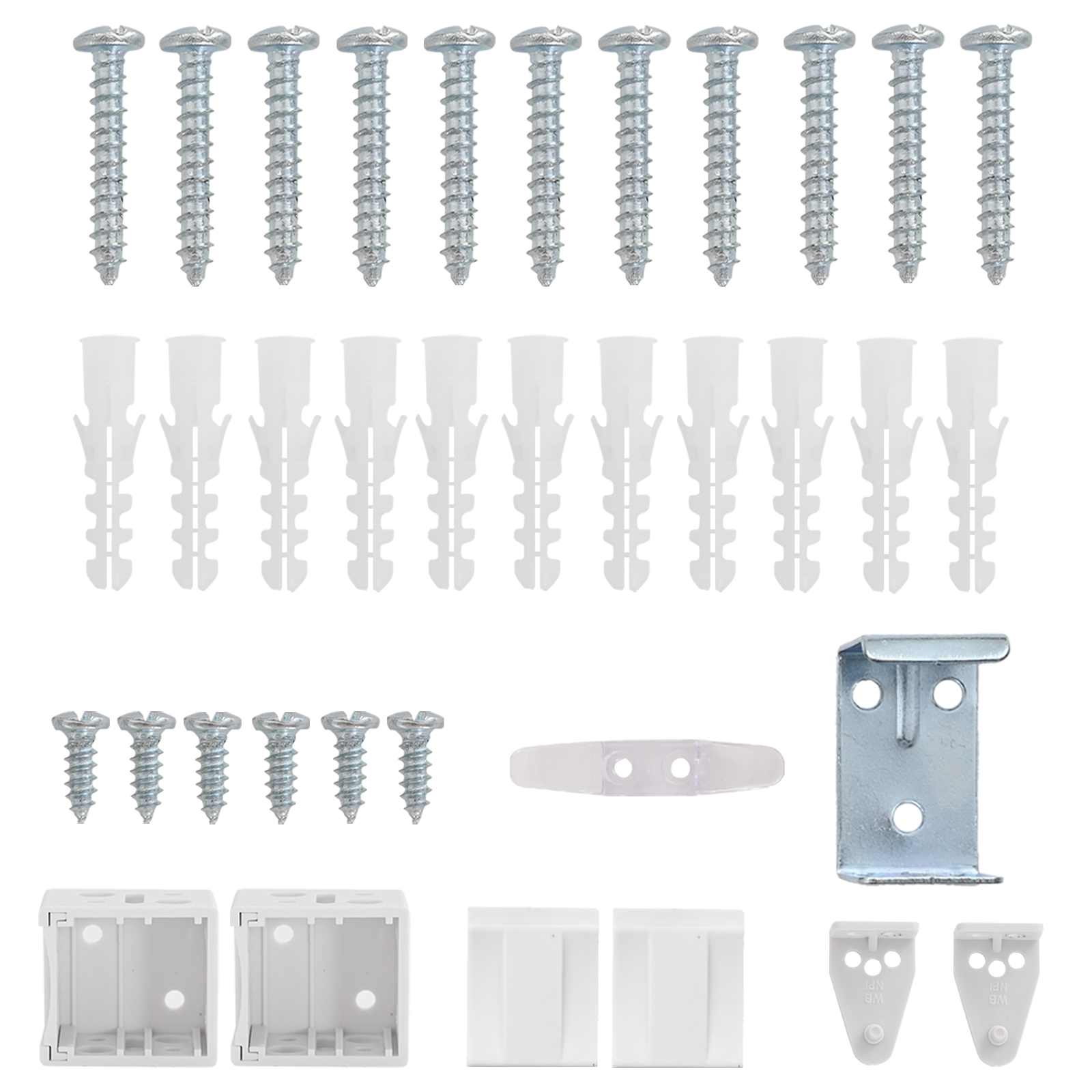 Persienner Indstillelig Hvid 150 x 100 cm PVC