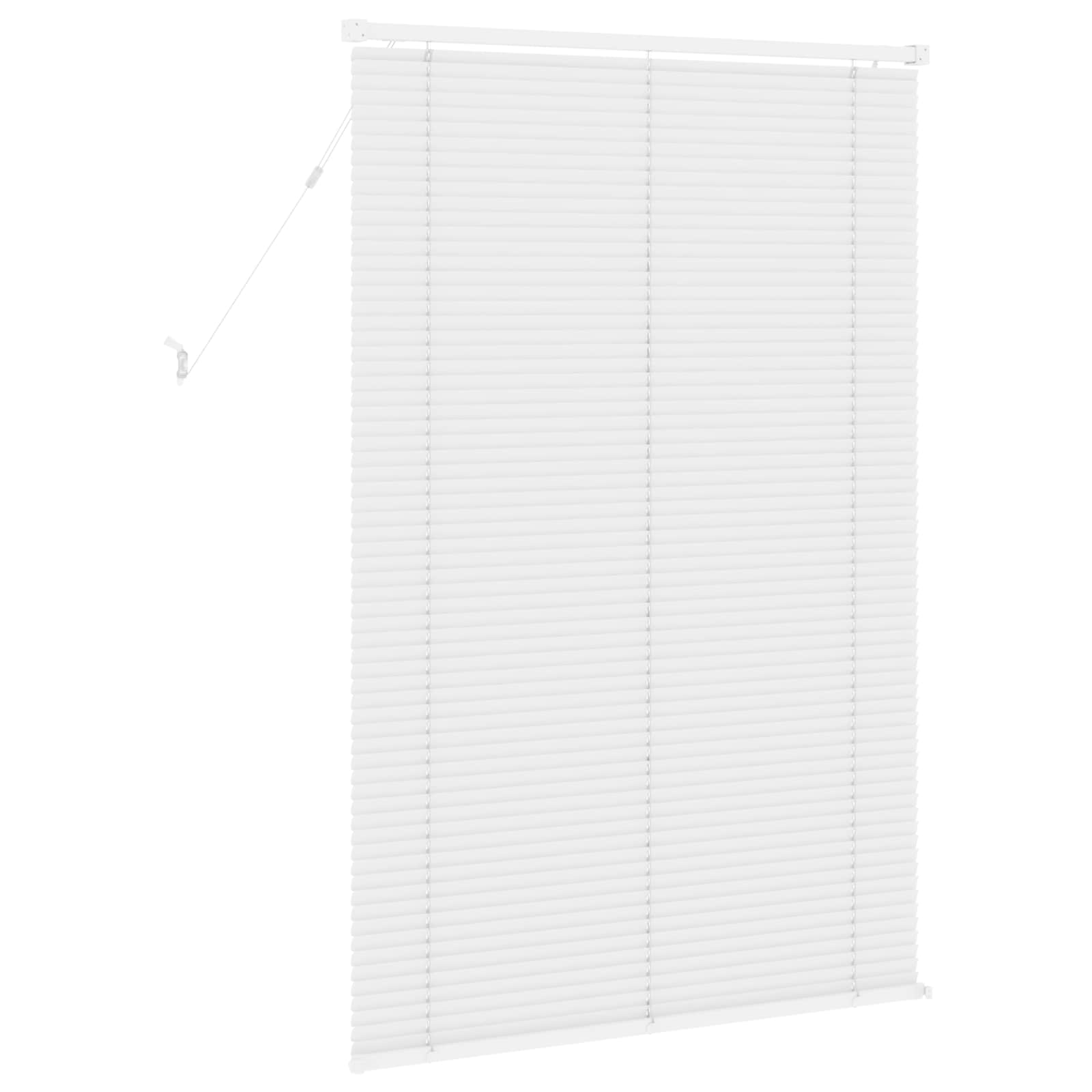 Persienner Indstillelig Hvid 150 x 100 cm PVC
