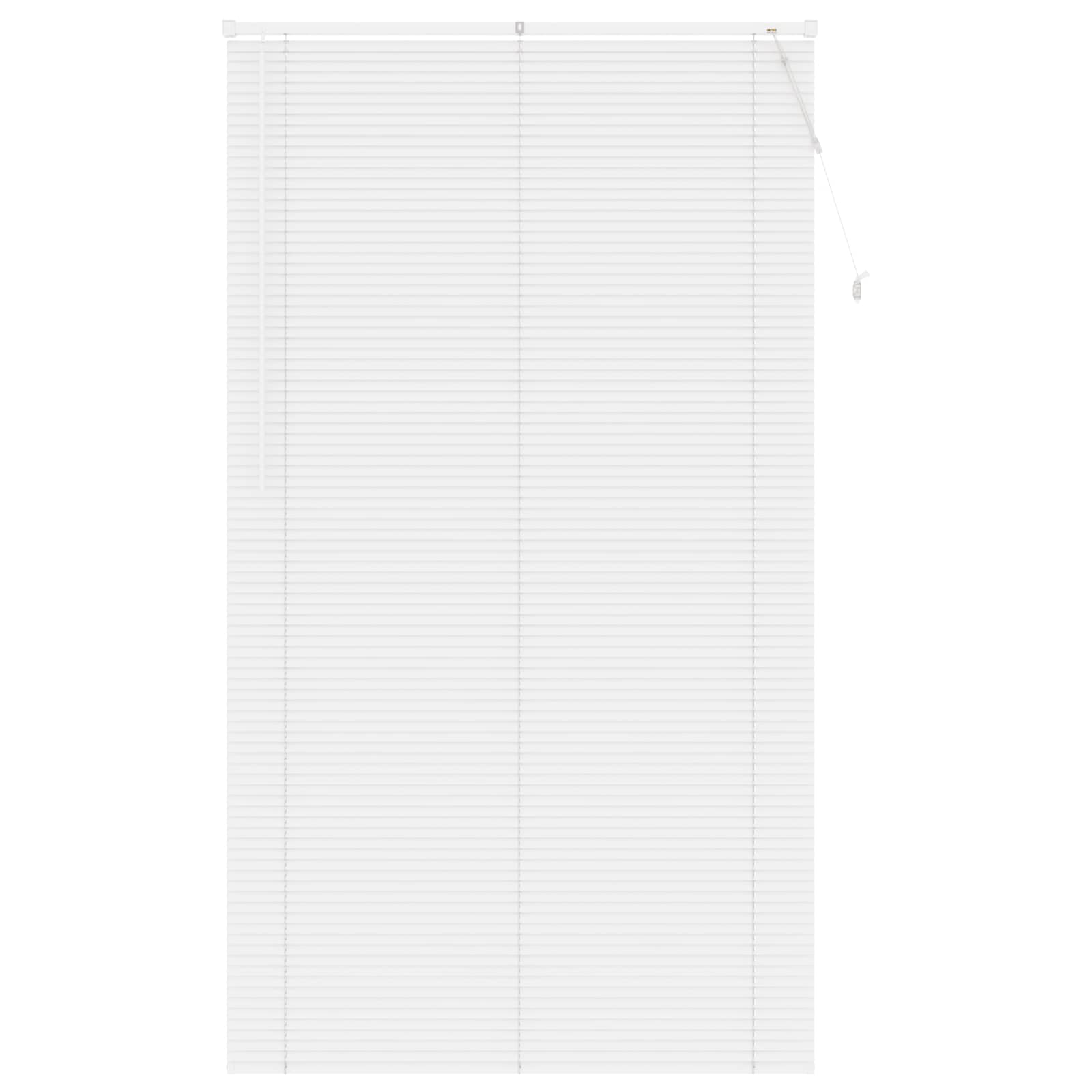 Persienner Indstillelig Hvid 213 x 110 cm PVC