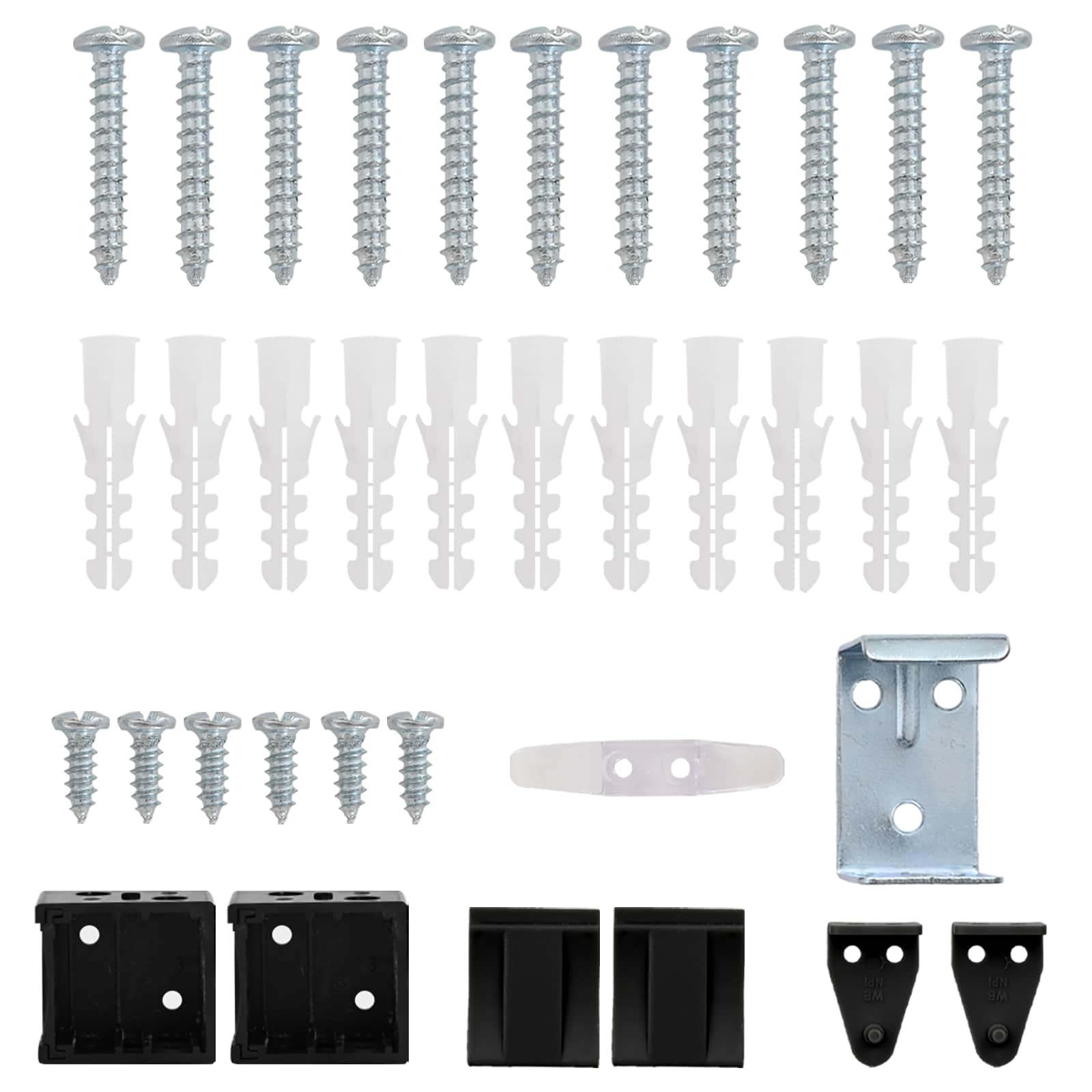 Persienner Indstillelig Sort 150 x 110 cm PVC