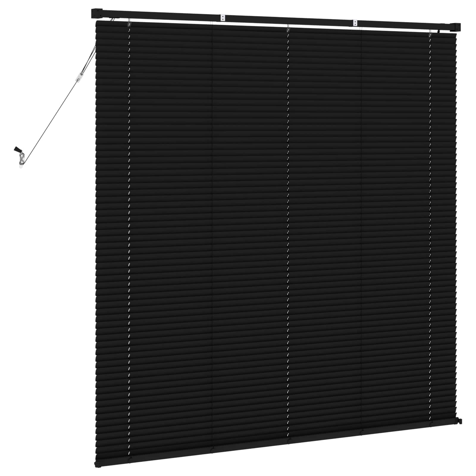 Persienner Sort 150 x 140 cm PVC