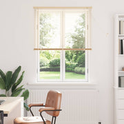 Persienner Lys Brun med Mønster 150 x 100 cm 25 mm PVC