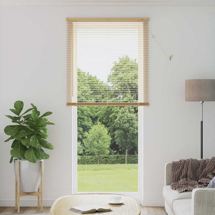 Persienner Lys Brun med Mønster 213 x 70 cm 25 mm PVC